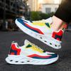 Men's Shoes Color Matching Blade Shoes Student Color Matching Trend Running Shoes Korean Version Soft-soled Sports Shoes Couple Shoes
