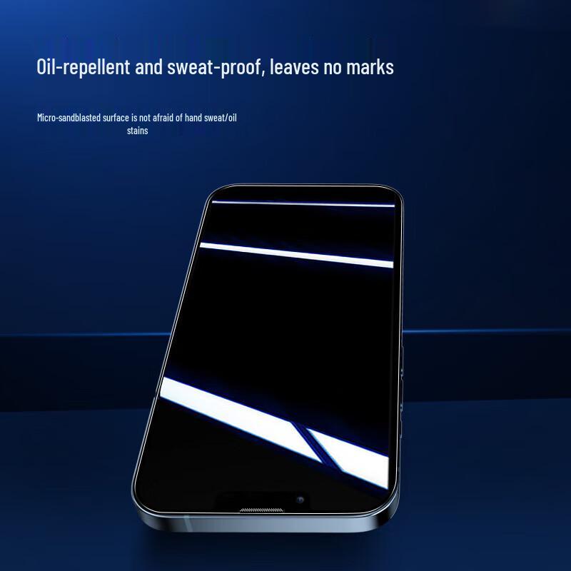 Mr. Blue Gorilla Tempered Glass Screen Protector for iPhone 14 Pro