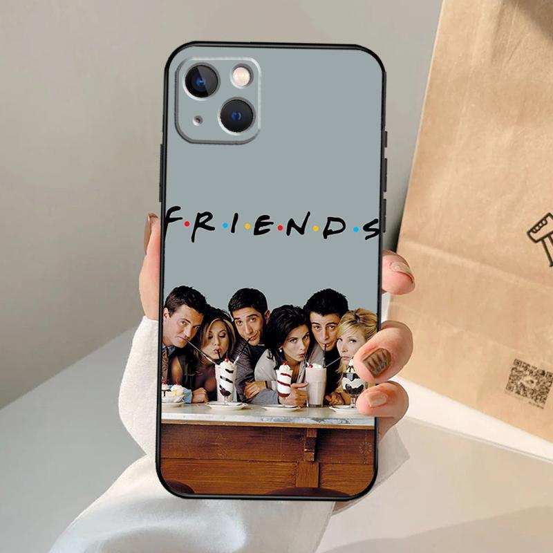 Friends TV Show Phone Case For iPhone 18 17 Air 16 15 14 13 11 12 Pro Max 13 12 mini 15 16 Plus 16e Cover Coque