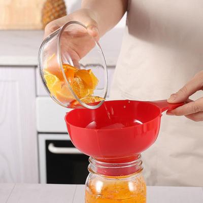 Воронка с широким горлом для кухни, лаборатории, кемпинга, пищевая пластиковая воронка для легкого наливания, меньше проливов и беспорядка, универсальные принадлежности для консервирования