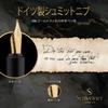 Scriveiner Luxury EDC перьевая ручка великолепная матовая черная карманная ручка 2 хромированная отделка Schmidt немецкий перо конвертер лучшая ручка для письма подарочный набор хороший стильный
