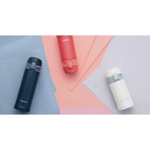Бутылка для воды ZOJIRUSHI из нержавеющей стали для непосредственного питья 200 мл, одно касание, открытого типа, кораллово-розового цвета SM-PC20-PV