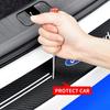 New 2026 Car Sticker 1Pcs Car Carbon Fiber Rear Bumper Trunk Protection Stickers For Ford Focus Mondeo Kuga Fiesta MK7 Escort Ex