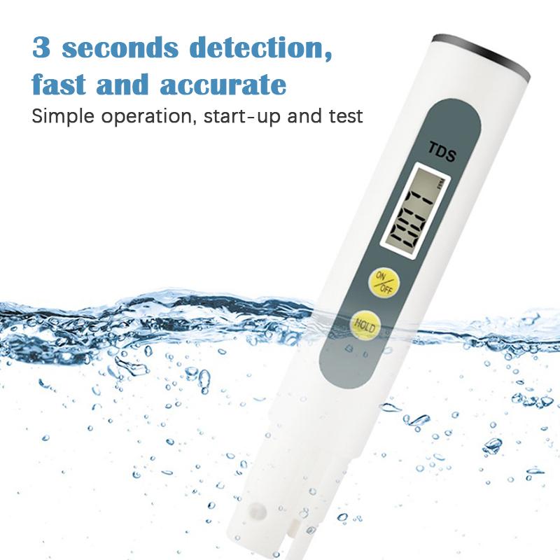 0.01 Tds Ec Ph Meter For Water Quality Digital Ph Tester Pen With 0-14 Ph Range