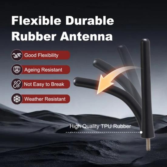 New 1x 4 inches Rubber Antenna for Toyota 4Runner Camry FJ Cruiser Highlander