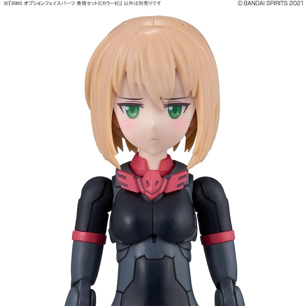 Bandai Spirits 30MS Набор сменных лицевых частей Expression Set 5 Цвет B Предварительно окрашенная пластиковая модель