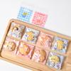 100Pcs Self-Adhesive Snack Bag Transparent Cartoon Bear Rabbit Candy Gift Bag Birthday Party Gift Baking Supplies