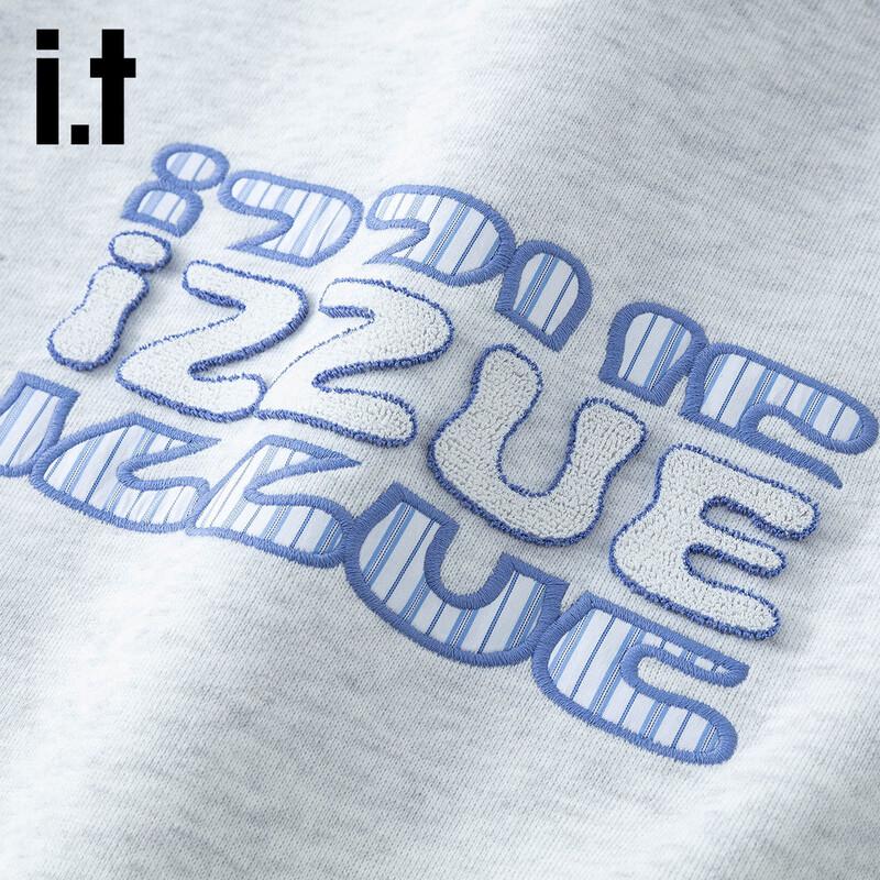 Женская толстовка Izzue It с имитацией двух предметов, цветовыми блоками и вышивкой кистью
