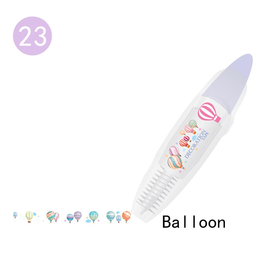 KawaiiDuck Panda Cherry Fish Balloon Клубника Пресс-тип Декоративная корректирующая лента Дневник Канцелярские школьные принадлежности