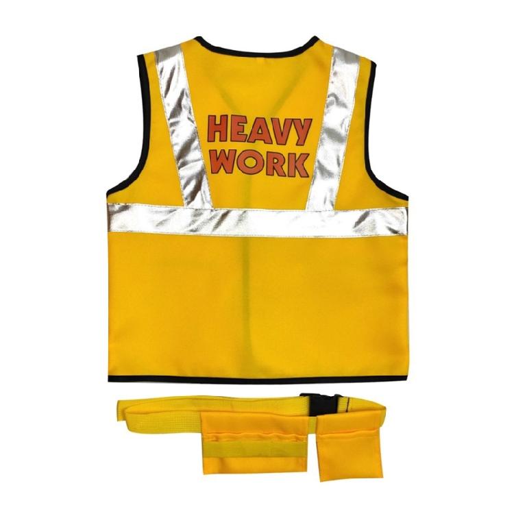 Костюм строителя, игрушка для ролевых игр, наряд для карьеры строителя