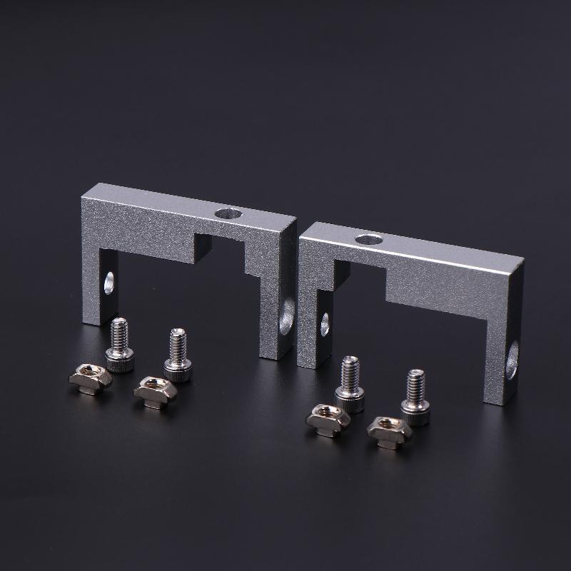 1/2 комплекта 2020 2040 Алюминиевый профиль Детали 3D-принтера Ender3 Для фиксирующего блока линейной направляющей MGN12