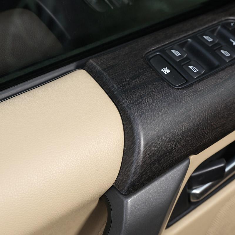 Для Land Rover Freelander 2 12-15 Стайлинг автомобиля ABS дуб текстура древесины автомобиля дверь окна кнопка подъема панель крышка наклейка автомобиля