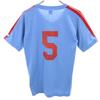 Russell Athletic 90-е Сделано в США Старая футболка с коротким рукавом и V-образным вырезом S Синяя Мужская Б/у