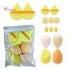 14Pcs/Set Powder Puff Makeup Sponge Kit Latex Free Foundation Blending Liquid Powder Cream Application Beauty Sponge Blender Women Makeup Tools