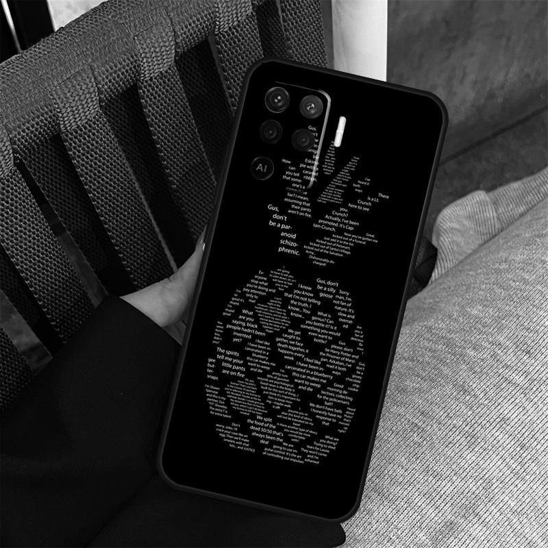 Summer Fruit Pineapple Case For Oppo A38 A18 A58 A78 A98 A79 A40 A60 A80 A16 A76 A96 A15 A74 A94 A54 A77 A17 Cover