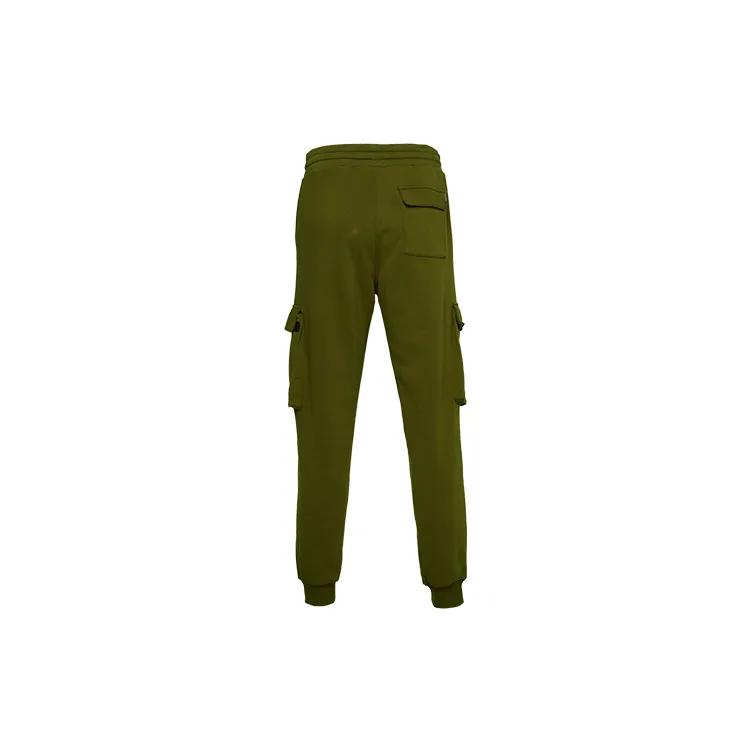 Converse Star Chevron EMB PO Workwear Elastic Cuff Fleece Lined Sports Casual Pants Men's Olive Green (Unisex) Cargo Pants 10017878 A02