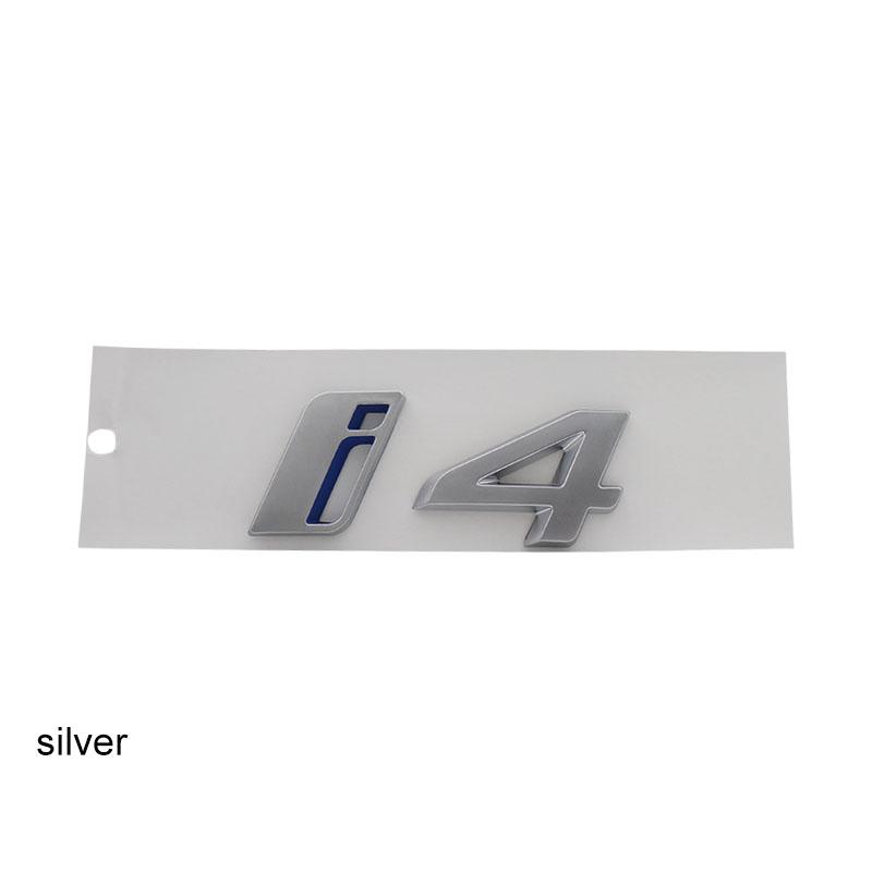 3D Премиум I4 i 4 для Электромобилей I4 i 4 Капот Двигателя Крыло Багажник Задняя Наклейка Эмблема Значок Стикер