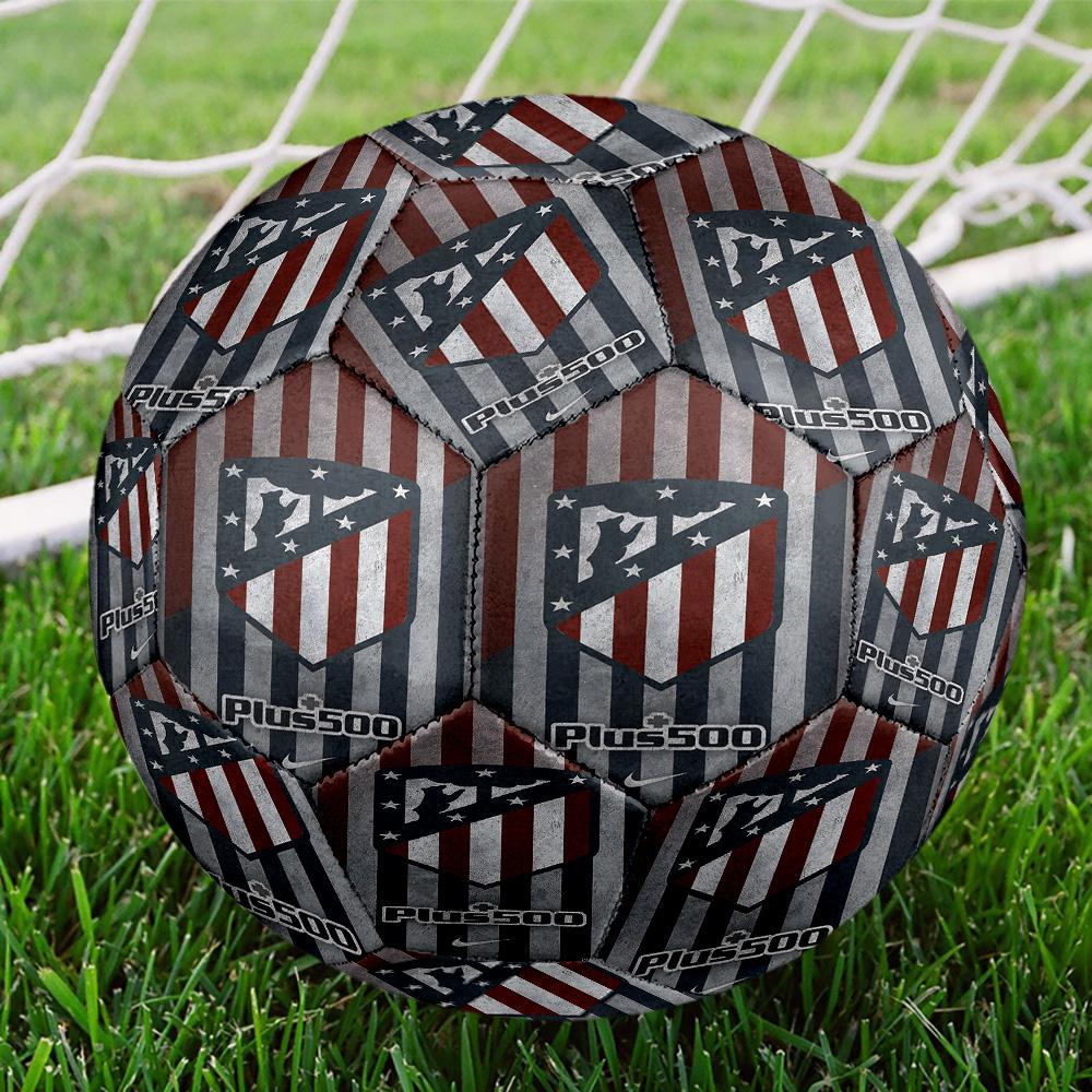 Футбольный мяч Atletico Madrid, размер 5, стандартный для матчей и тренировок, идеальный подарок для фанатов футбола