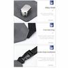 High Load-Bearing Car Headrest Hook Double Hook Seat Back Organizer Car Backseat Hanger  Auto Seat