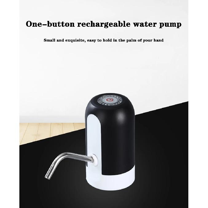 Насос для бутылки с водой, зарядка через USB, автоматический электрический дозатор воды, насос для бутылки с водой, автоматический переключатель, диспенсер для питья