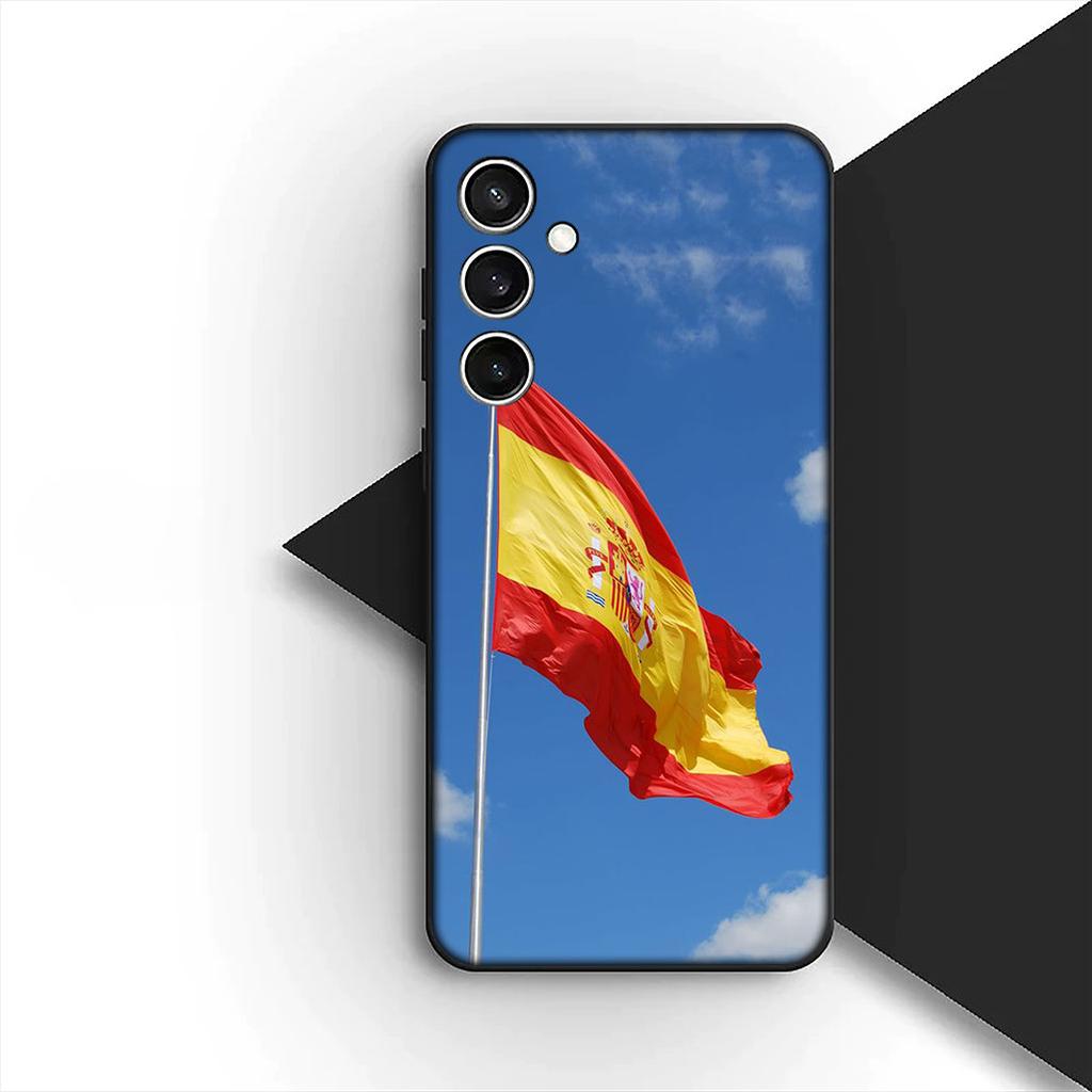 Чехол для Xiaomi Poco C75 C65 C85 X7 X6 M8 F7 F8 Ultra F6 Pro Чехол для телефона Защитный чехол Испания Футбол № 19 Футбол №19 Флаг