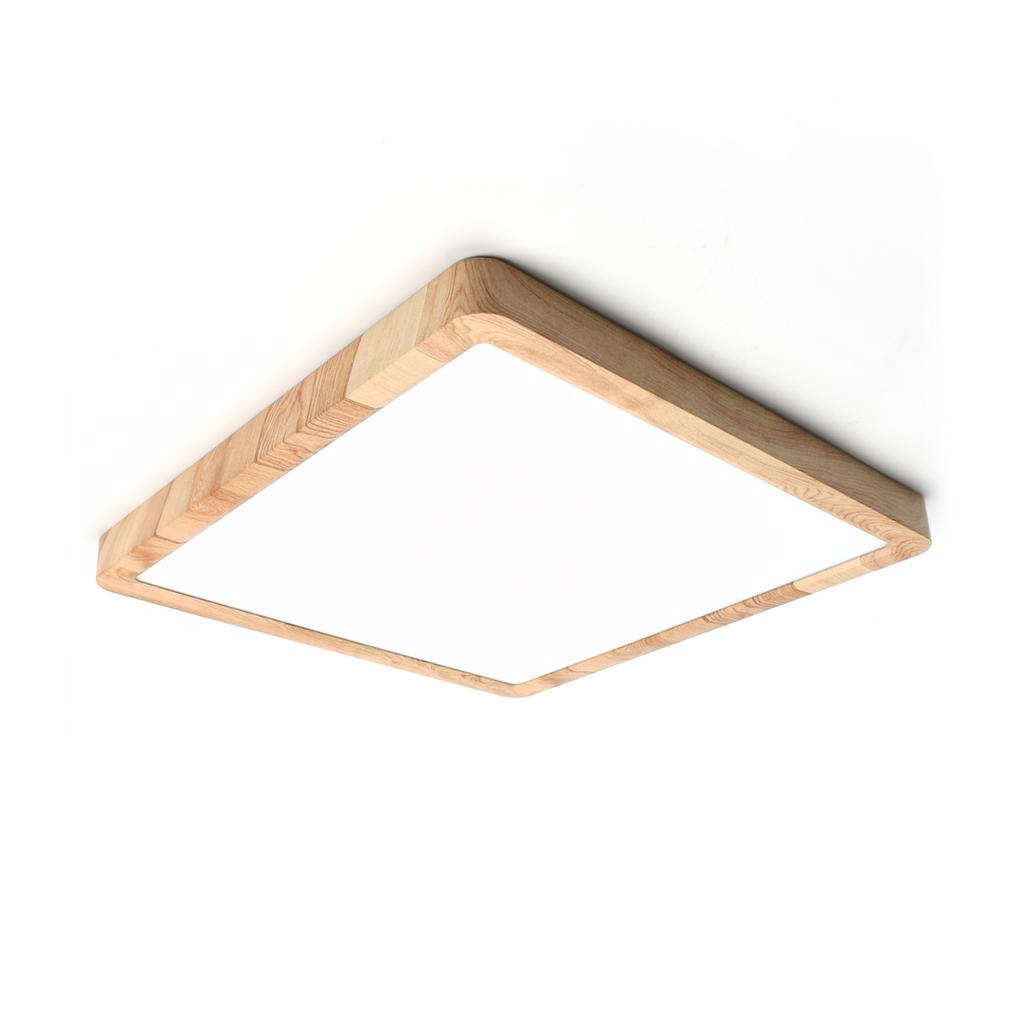 Plafon Olbis Ip44 Led Drewno Italux Plf-63827-300L-24W-Wo