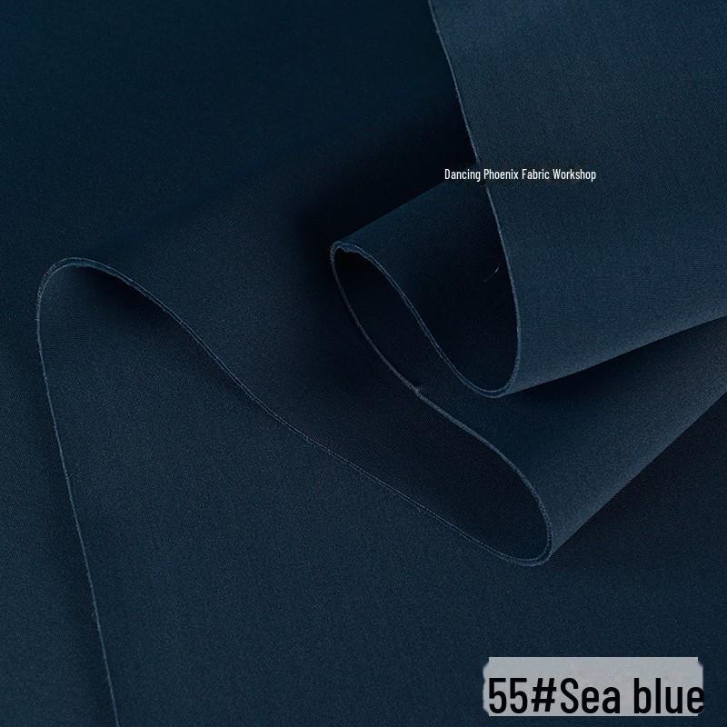 320 г утолщенного шелкового хлопкового трикотажного полотна для эластичного силуэта