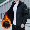 Новая осенне-зимняя утолщенная бархатная куртка мужская корейская версия трендовая теплая повседневная деловая куртка мужская одежда