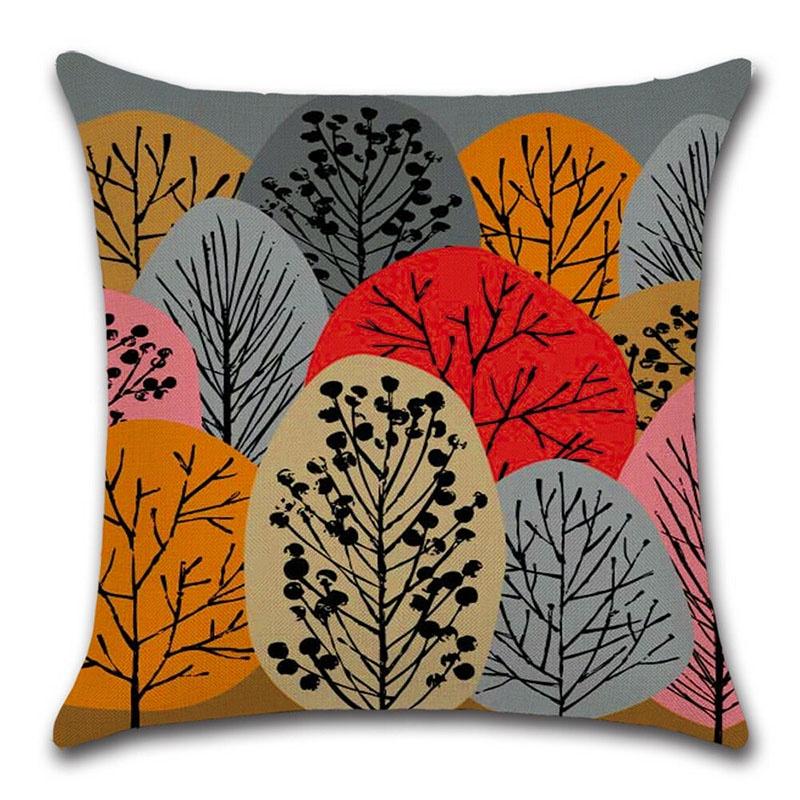 Stylish Floral Cushion Cover For Bedroom Dining Room And Home Office 45cm