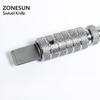 ZONESUN Инструменты для резьбы по коже Craft Tool Swivel Knife Deluxe Регулируемый сплав Shank Регулируемая высота со стальной режущей головкой