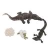 Animal Growth Life Cycle Model Set Early Education PVC Cognition Reptile Animal Figures for Children