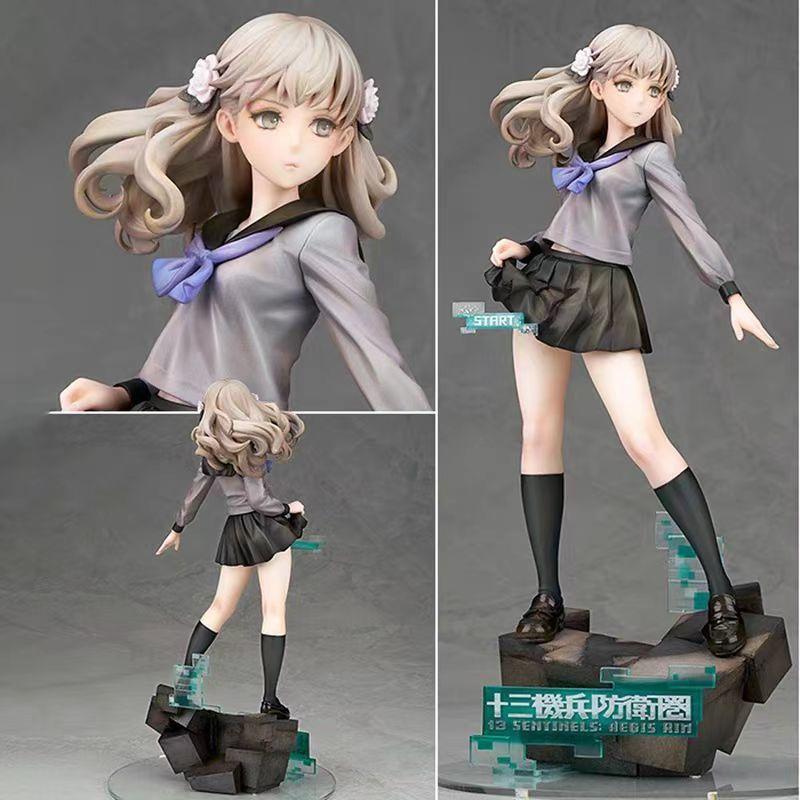 13 Стражей: Aegis Rim Игровая поза стоящая девушка Winterplate Mikuri ручная модель орнамент