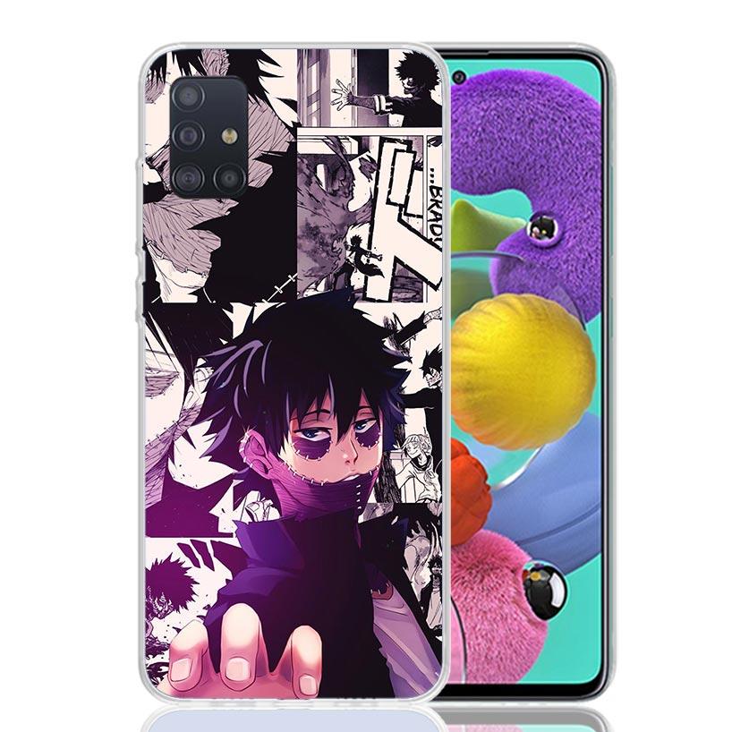 Чехол для телефона My Hero MHA Даби Bnha для Samsung Galaxy A52 A32 A22 A12 A02S A50S A30S A51 A31 AA71 Note 20 Ultra 10 S10 Plus Galaxy