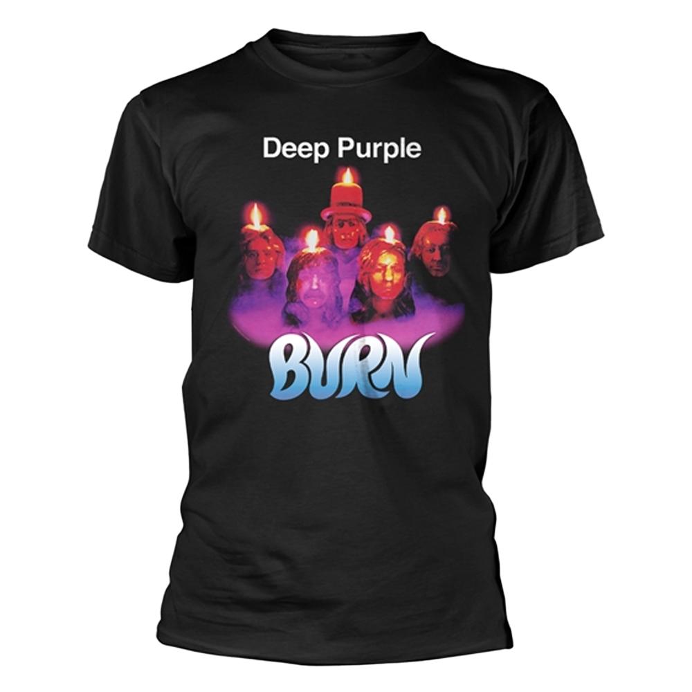Deep Purple Unisex Adult Burn T-Shirt