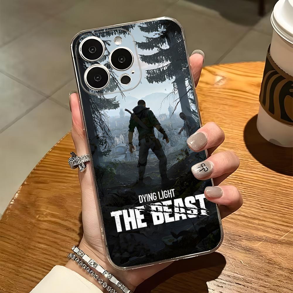 Чехол для телефона Dying L-Light The Beast для iPhone 17 Pro Max 14 Plus 15 11 16 12 13 Pro X XR XS SE Прозрачная задняя крышка