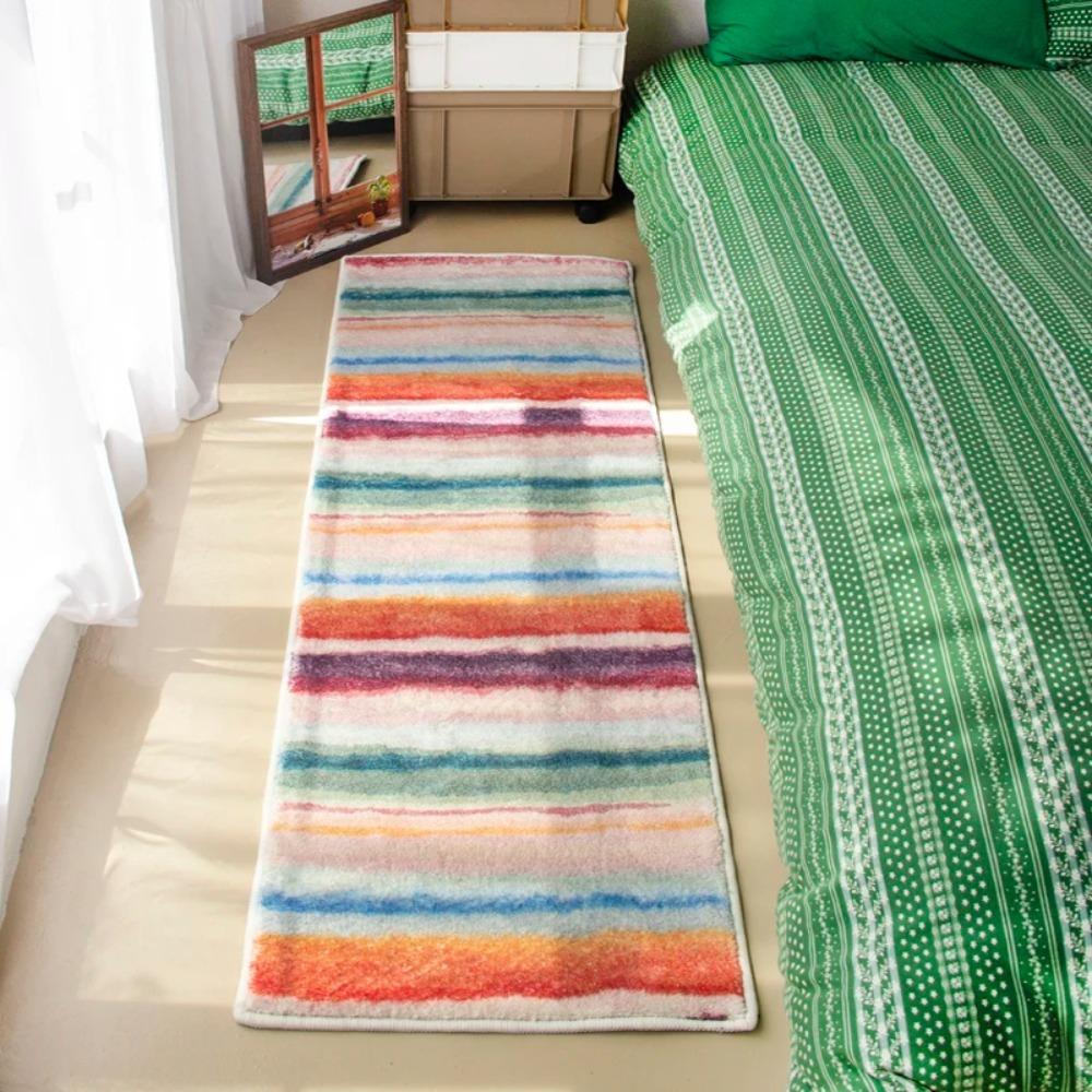 Стиль Инстаграм Длинный коврик-дорожка Комфорт Охлаждение Спальня Постельное одеяло Коврик для эркерного окна Коврик для гардеробной Домашний декор Декор спальни Ковер