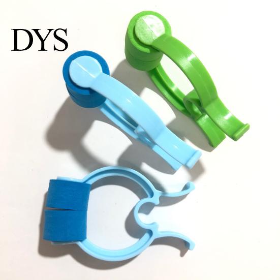 Ergonomic Nose Clamp 20Pcs Swimming Clip Respiratory Training Pulmonary Function Test Soft Foam Nasal Kids Adults Accidental Emergency Nosebleeds