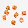 20 Pcs of Customized Plastic Carrier Pigeon Foot Ring with NAME MOBILE NO. Ring Customized Opening Competition Adaptation Ring