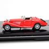 1/28 Alloy Vintage Car Retro 500K Car Model Static Collection Gift Cake Ornaments