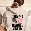 Толстовка Aesthetic Hawaii Hoodie Aloha State