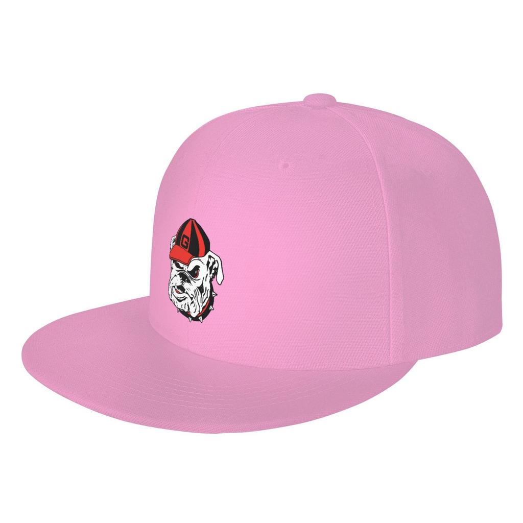 Логотип Georgia Bulldogs, унисекс, хип-хоп, плоские бейсболки, регулируемая винтажная шляпа с козырьком, четыре сезона