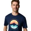Columbia Path Lake II Graphic Tee, Mens Navy T-shirt