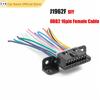 J1962F OBD2 16 Pin Female Connector Diagnostic Interface Extension Cable for VW for Toyota Universal Assemble Open OBD Harness