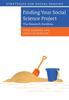 Книга Finding Your Social Science Project : The Research Sandbox