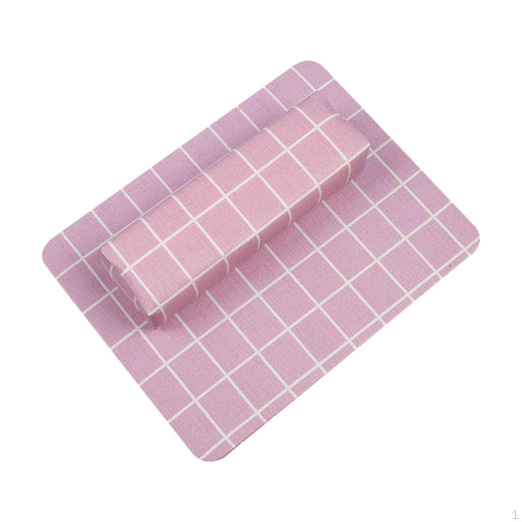 Подушка-подставка для рук для маникюра с ковриком Водонепроницаемая для дома DIY личная