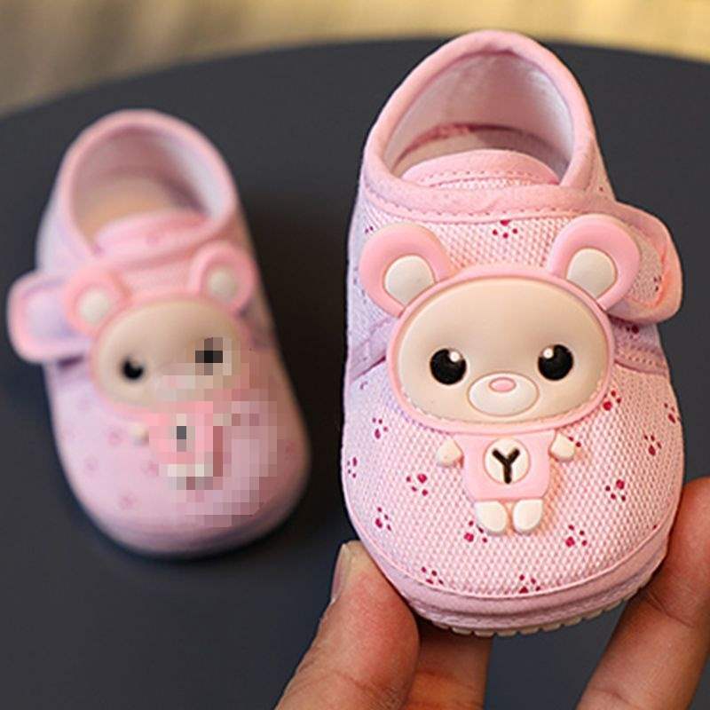 Весенне-осенние детские туфли для мальчиков и девочек 0-1 год, обувь для малышей 3-6-12 месяцев, детская обувь с застежкой-липучкой