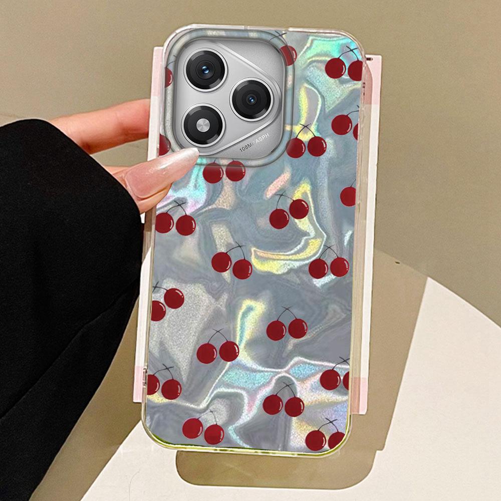 Летний Фруктовый Чехол для телефона Красная Вишня для Девочек Чехол для телефона для Honor 400 200 Pro Magic 7 5 Lite X9a X9c X8a X8b Силиконовая Задняя Крышка TPU
