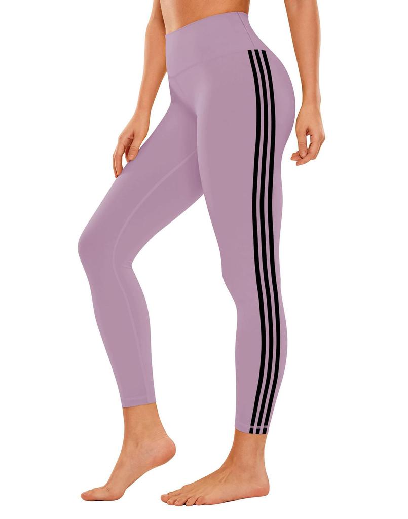 Женские однотонные брюки с высокой талией для йоги и фитнеса