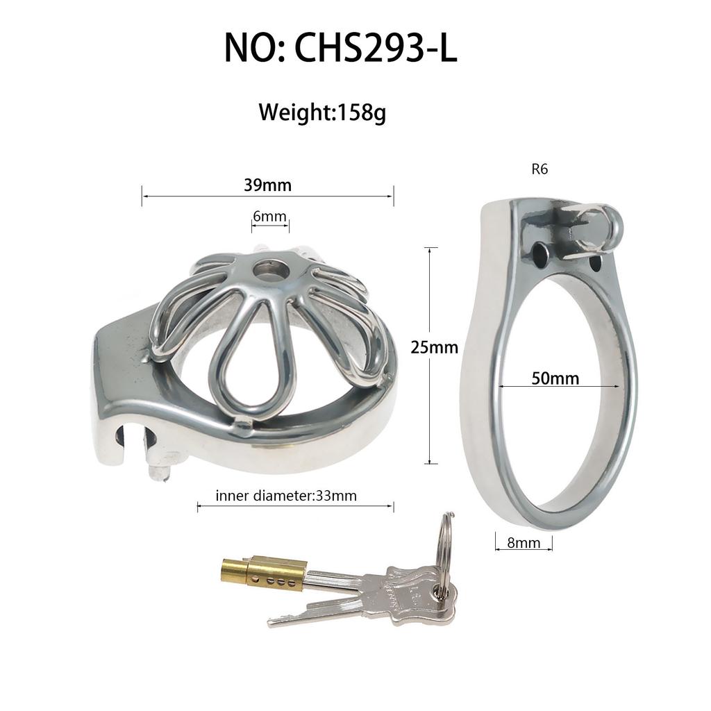 2026 Chastity Cage Sissy Abstinence Restraint Stainless Steel BDSM Rooster Cage Urethral Chastity Device Penis CB Lock SexToy18+