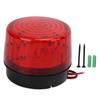 Промышленная сигнальная лампа Предупреждающий свет Устойчивость к высоким температурам Круглый Красный Светодиодный Предупреждающий свет 12В